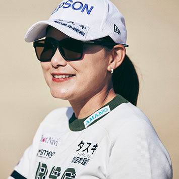 横峯 さくら選手の写真