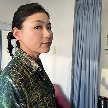 横峯 さくら選手の写真