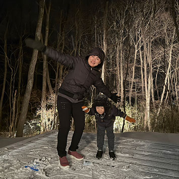 横峯 さくら選手の写真