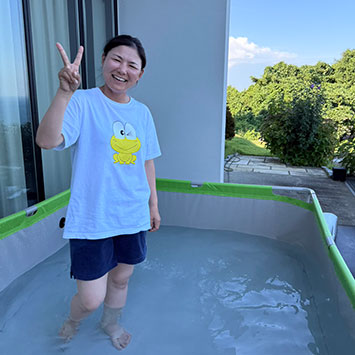 横峯 さくら選手の写真