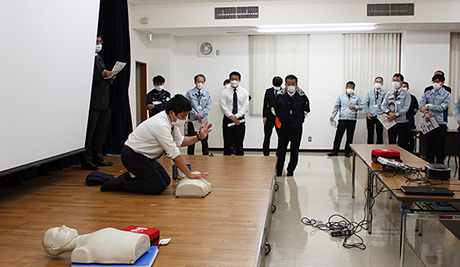 Installation and hands-on Training of AEDs (Automated External Defibrillators)
