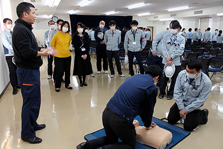 Installation and hands-on Training of AEDs (Automated External Defibrillators)