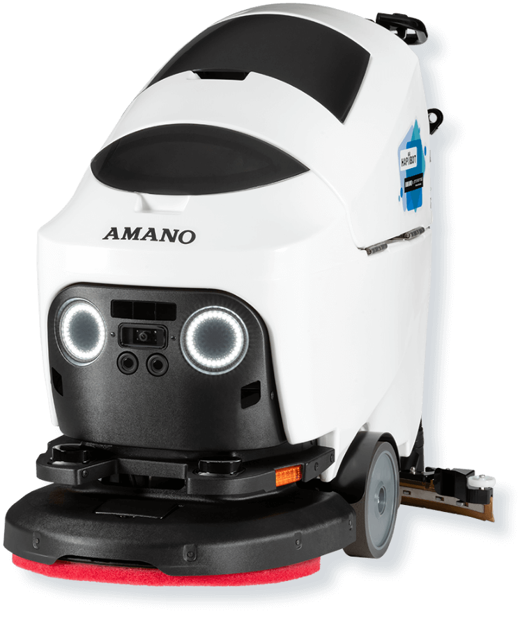 小型床洗浄ロボット　HAPiiBOT(ハピボット）